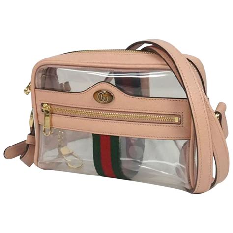 gucci clear handbag|Gucci ophidia suede.